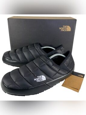 The North Face Thermoball Traction Mule Men’s Black Slippers Shoes Size 13 NIB
